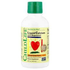 Liquid Calcium With Magnesium, Natural Orange Flavor