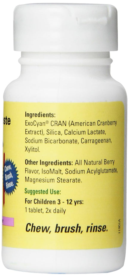 Toothpaste Tablet Natural Berry (60 CT)