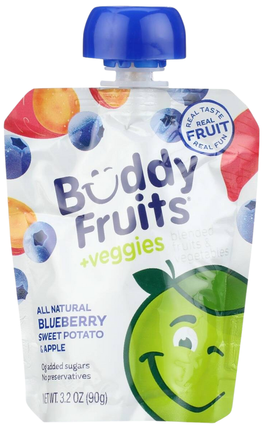 Blueberry, Sweet Potato & Apple Pouches (4 CT)