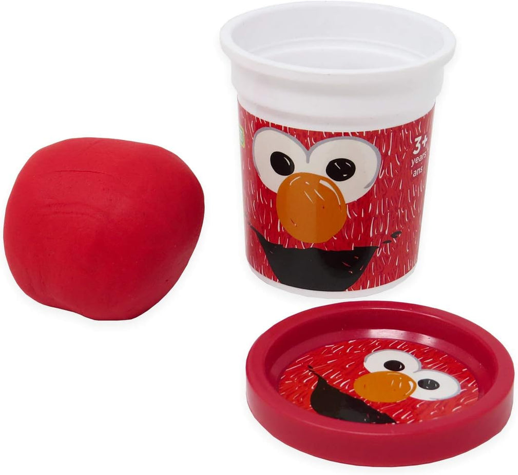 5 Pack of Sesame Street Play Dough Cans