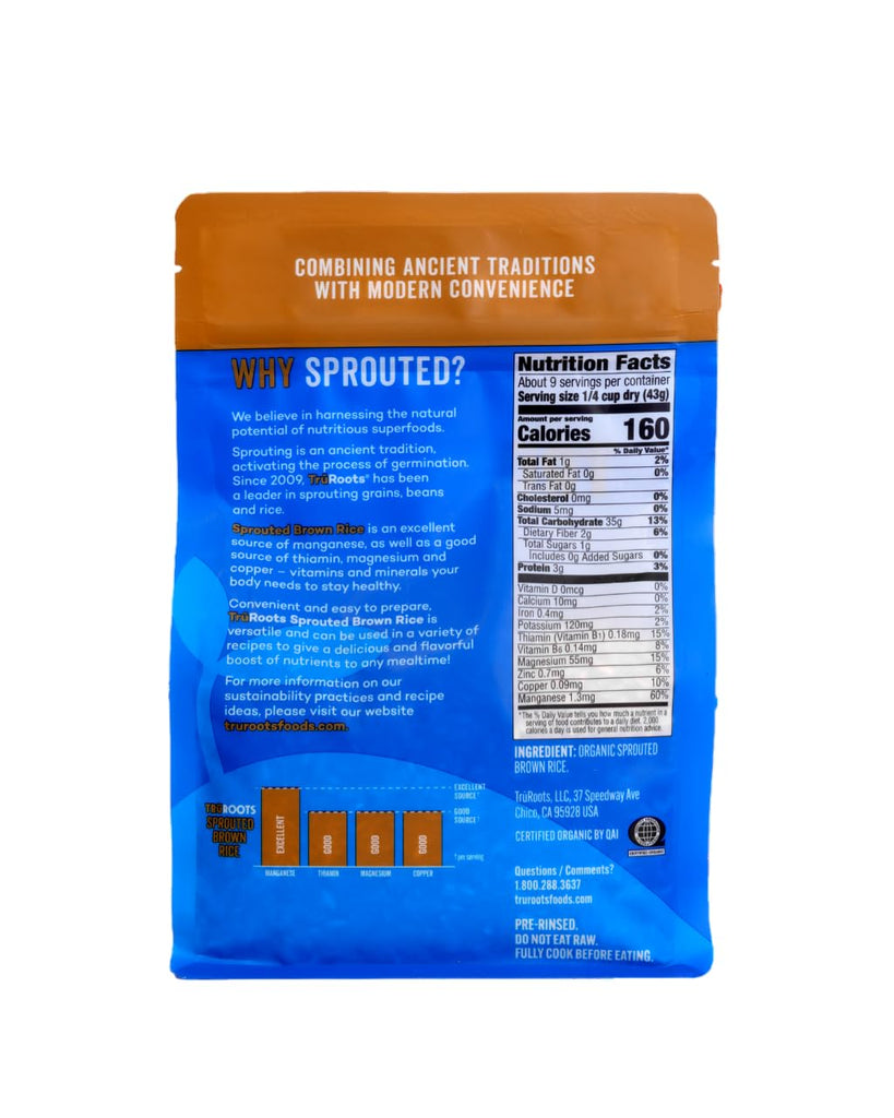 Truroots Organic Germinated Brown Rice – Martie