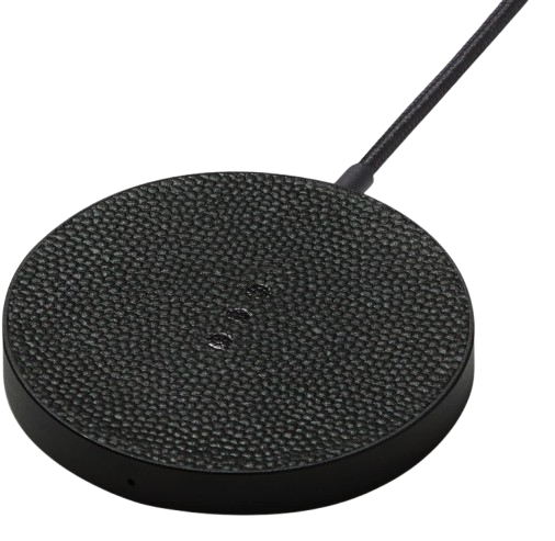 MAG 1 Single-Device Charging Pad Leather - Black