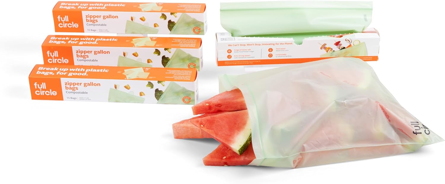 Compostable Gallon Bags (60 CT)