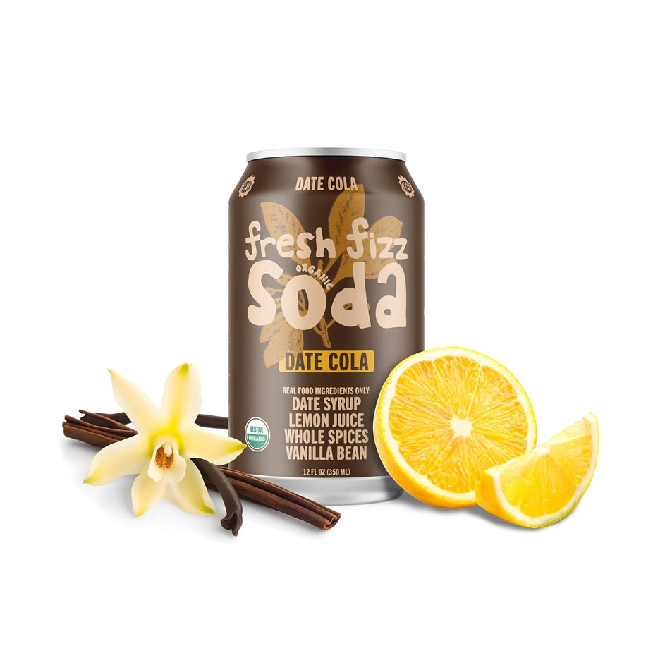 Organic Date Cola Soda (12 CT)
