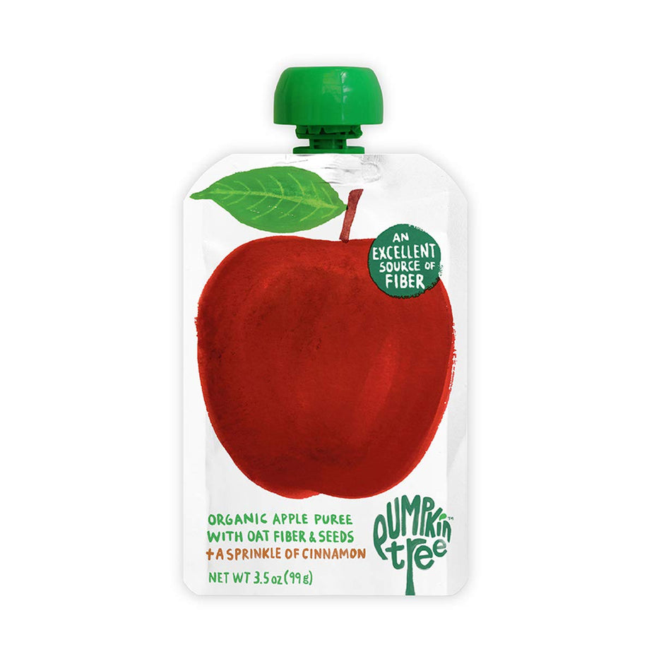 Puree Tree Pumpkin Tree Apple Puree With Oat Fiber & Seeds + A Sprinkle of ...