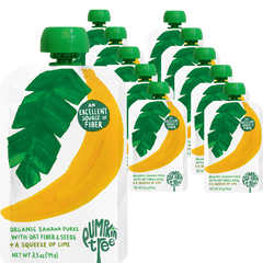 Banana Puree with Oat Fiber & Seeds + A Squeeze of Lime (10 Pack)