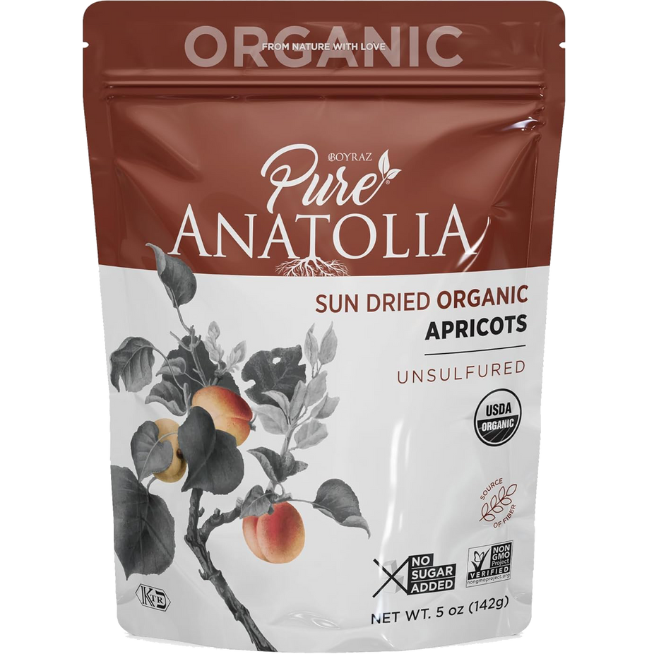 Organic Sun-Dried Apricots