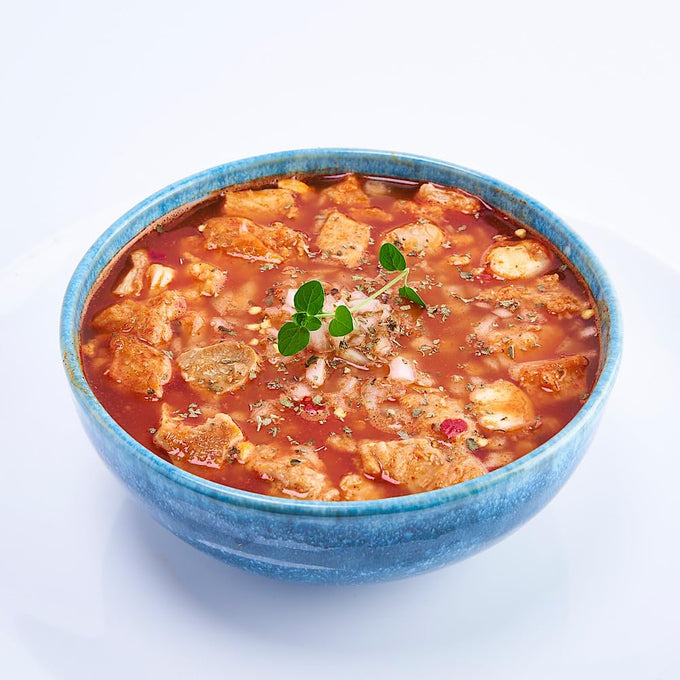 Traditional Menudo Soup