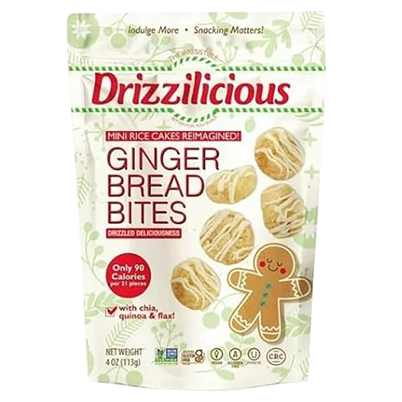 Gingerbread Bites Mini Rice Cakes
