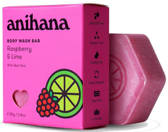 Raspberry and Lime Body Wash Bar