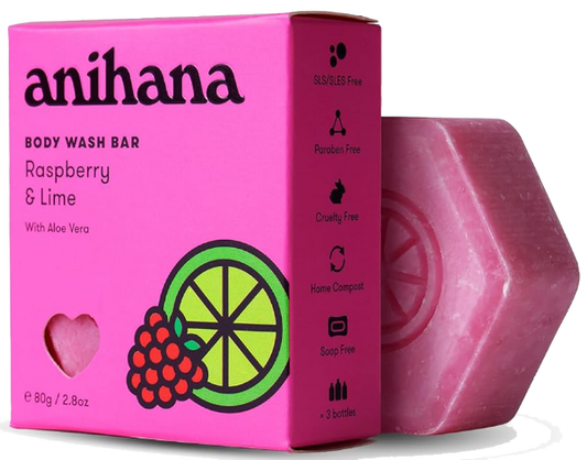 Raspberry and Lime Body Wash Bar