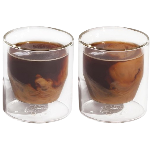 Double-wall Glass Set Of Two (Clear)