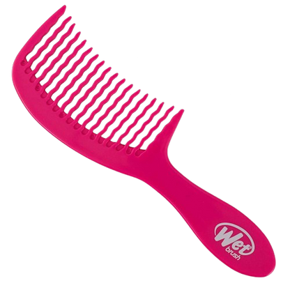 Wet Brush Detangling Comb Wide Tooth Assorted Colors