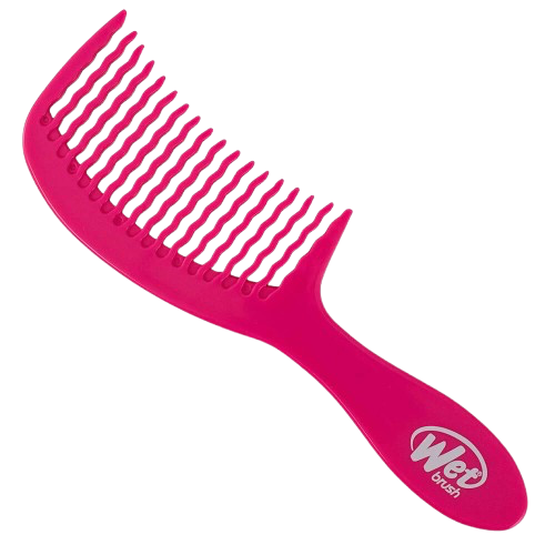 Wet Brush Detangling Comb Wide Tooth Assorted Colors