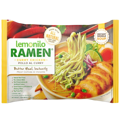 Healthy Chicken Curry Ramen With Turmeric (6 Pack)