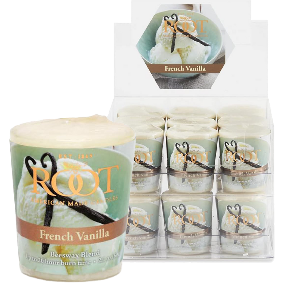 Vanilla Scented Votive Candle (18 CT)