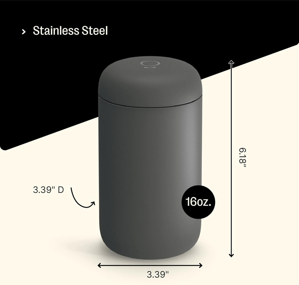 16oz Carter Wide Travel Mug - Slate grey