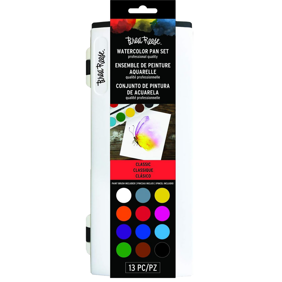 Momenta Watercolor Pan Paint Set (12 CT)