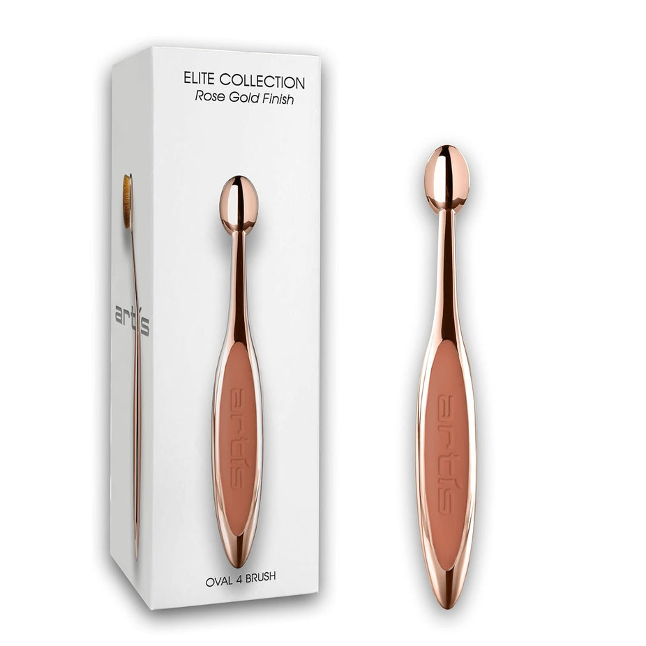 Elite Oval 4 Brush - Rose Gold