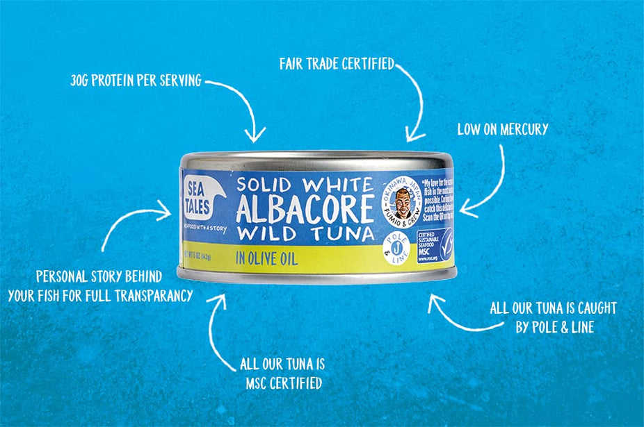 Albacore Tuna MSC in Olive Oil (12 Pack)