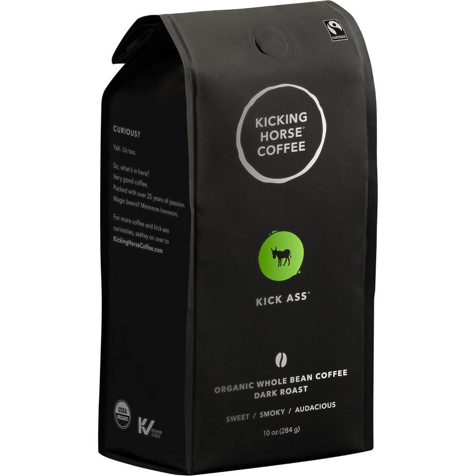 Kick Ass Dark Roast Whole Bean