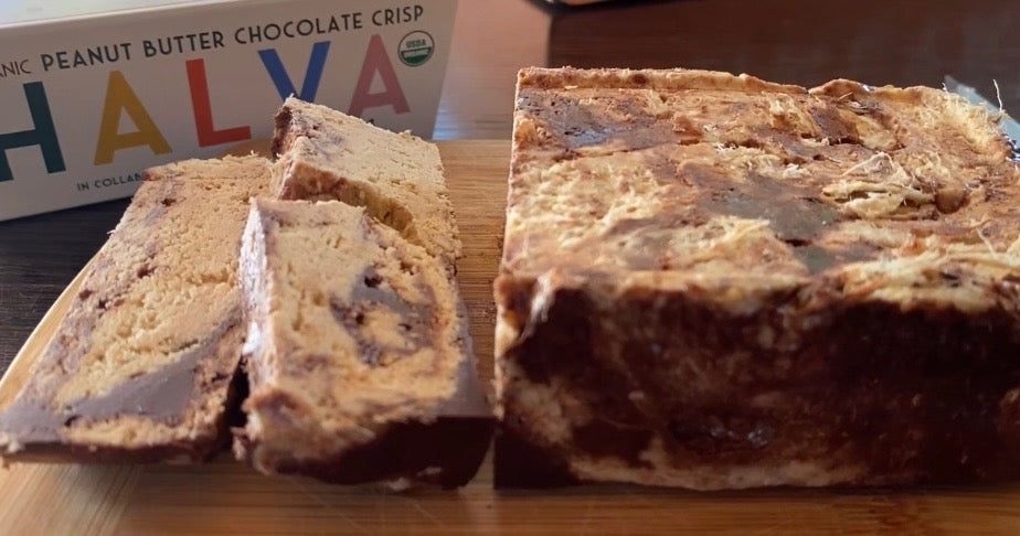 Peanut Butter Chocolate Crisp Halva