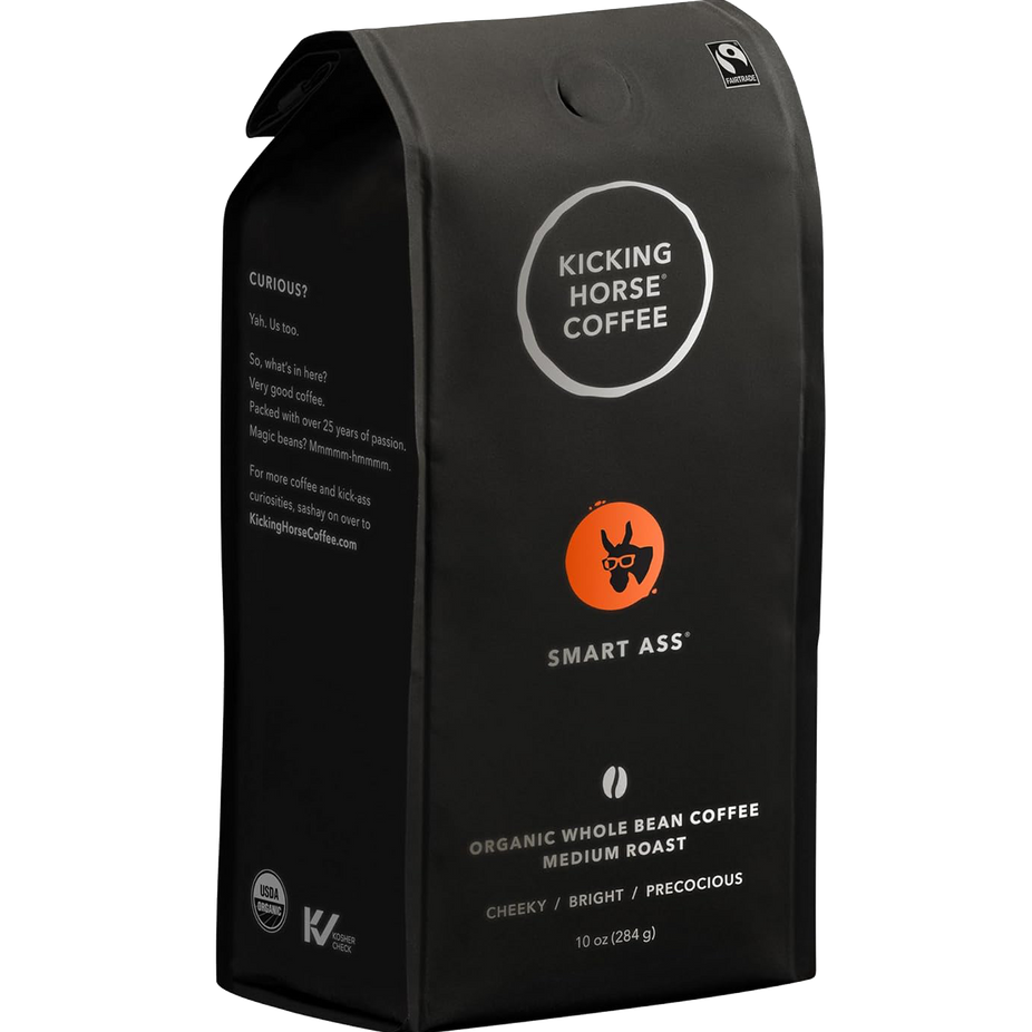 Smart Ass Medium Roast Whole Bean Coffee