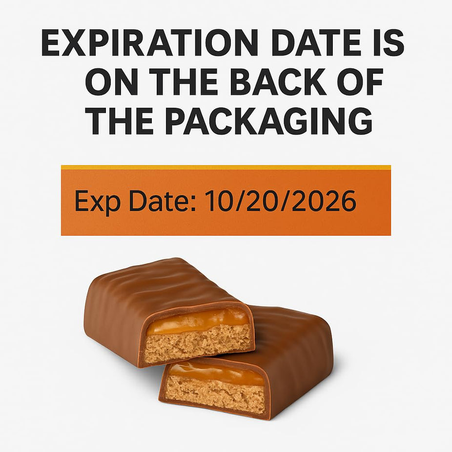 Karamel Choklad Bar (12 CT)