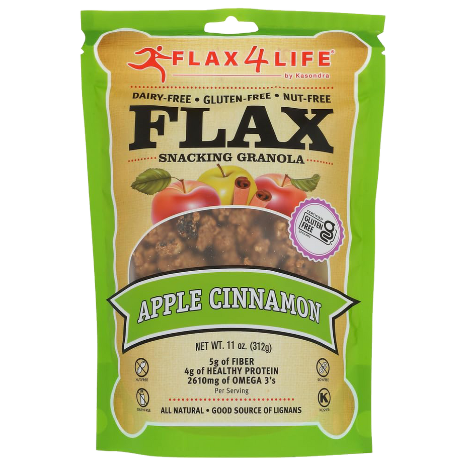 Apple Cinnamon Flax Granola