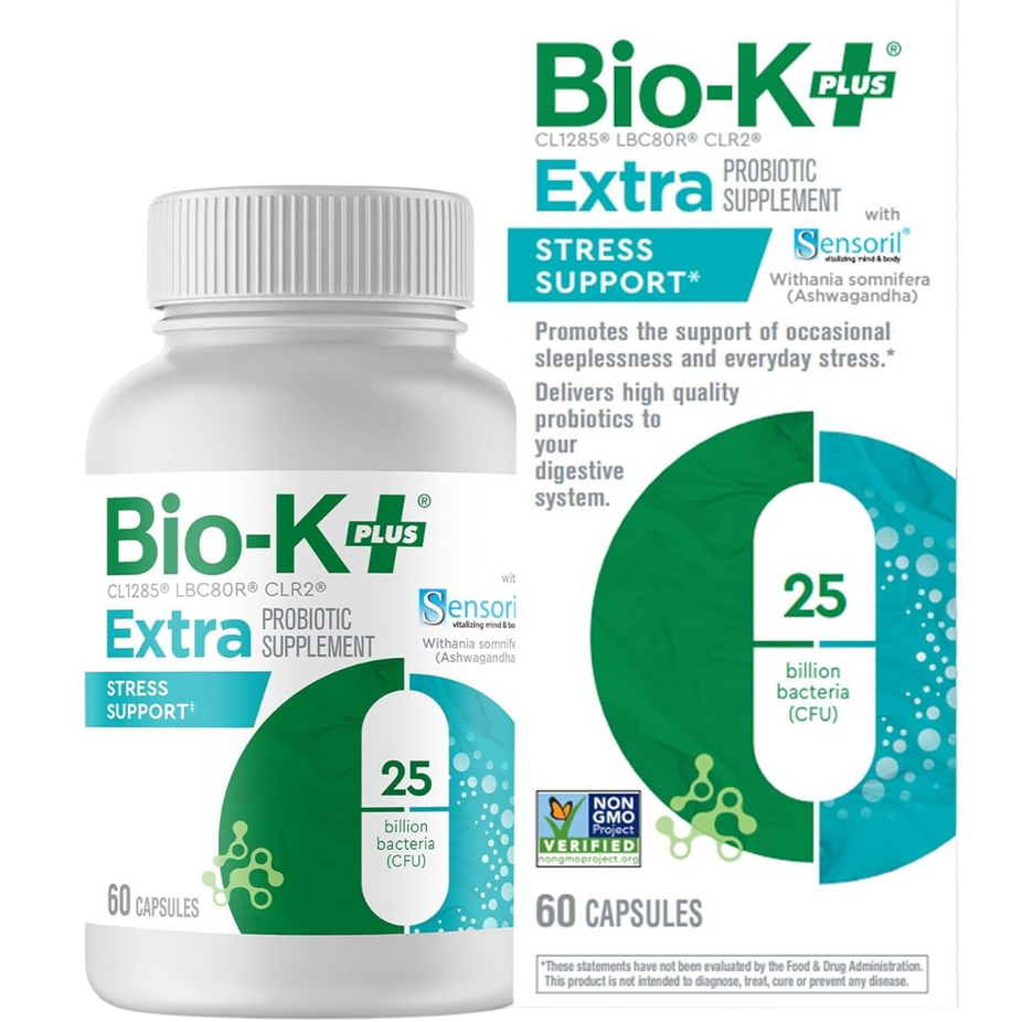 Extra Capsules with Sensoril 25B – Stress Relief (60 CT)