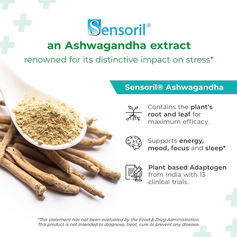 Extra Capsules with Sensoril 25B – Stress Relief (60 CT)