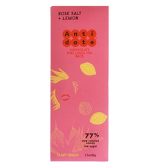 Rose Salt + Lemon Chocolate Bar