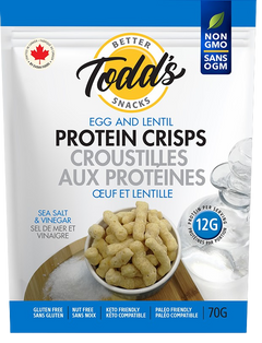 Sea Salt & Vinegar Egg Lentil Crisps