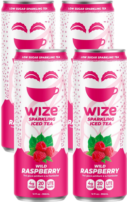 Raspberry Sparkling Ice Tea (4 Pack)