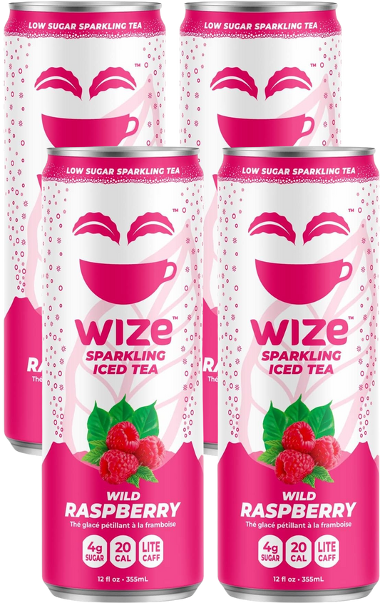 Raspberry Sparkling Ice Tea (4 Pack)