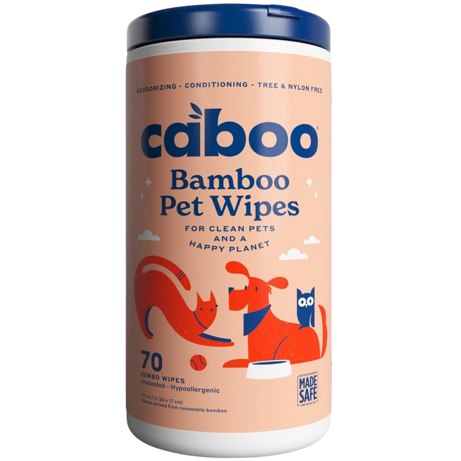 Bamboo Pet Wipes - Jumbo Unscented