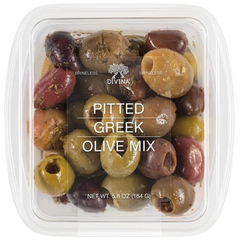 Pitted Greek Olive Mix Deli Cup