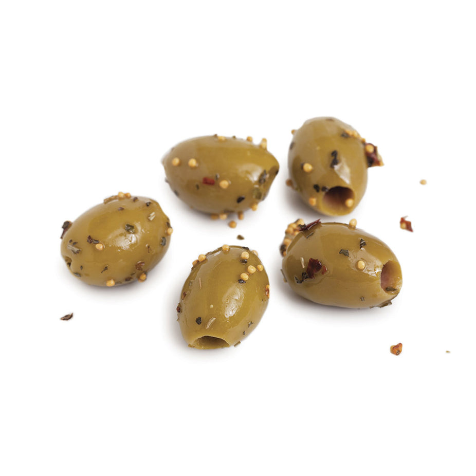Sicilian Herb Pitted Olives Cup