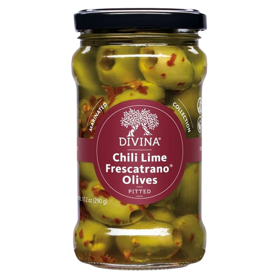 Chili Lime Pitted Frescatrano Olives