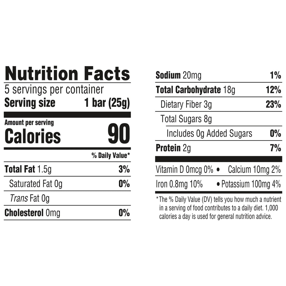 Super Morning Organic Blueberry & Oatmeal Oat Bars (5 CT)