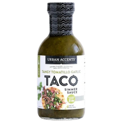 Tangy Tomatillo Garlic Taco Sauce