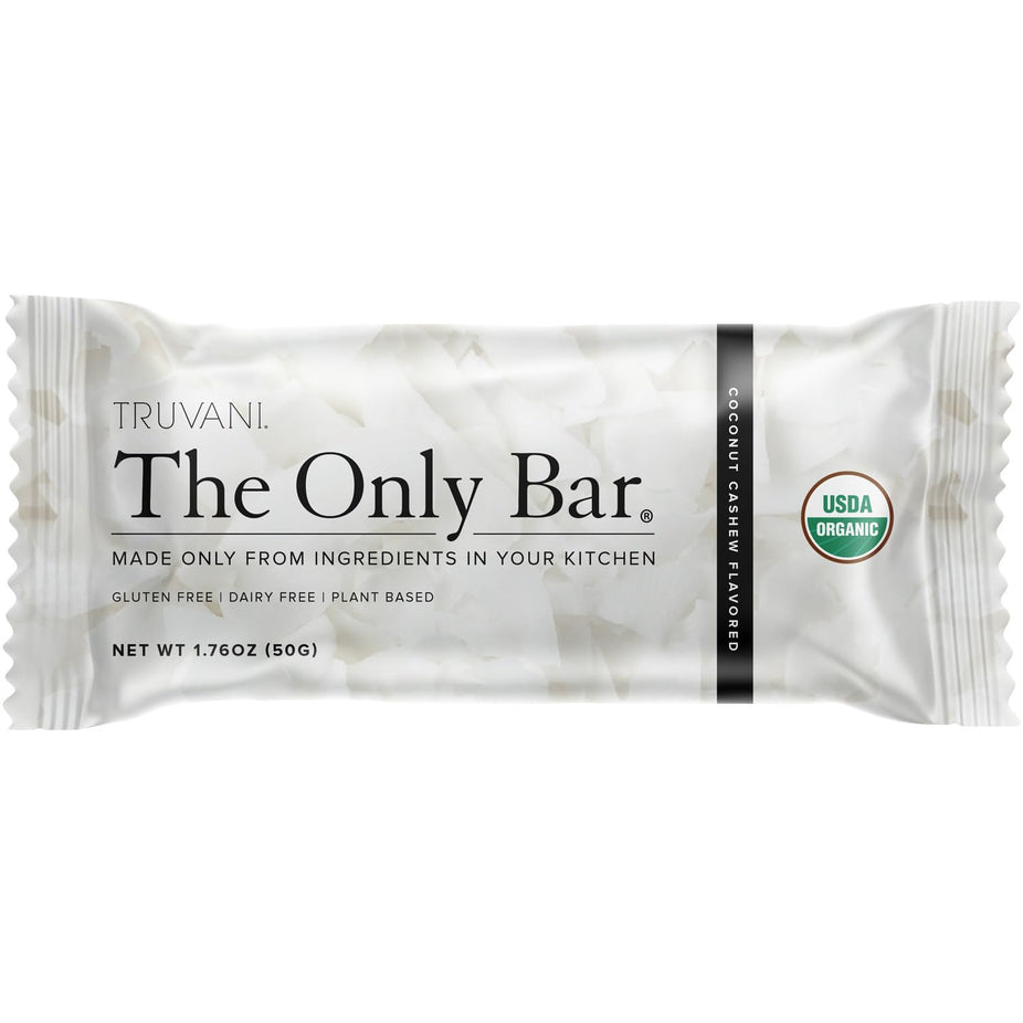 Truvani The Only Bar Coconut Cashew Bar, 1.76 Oz