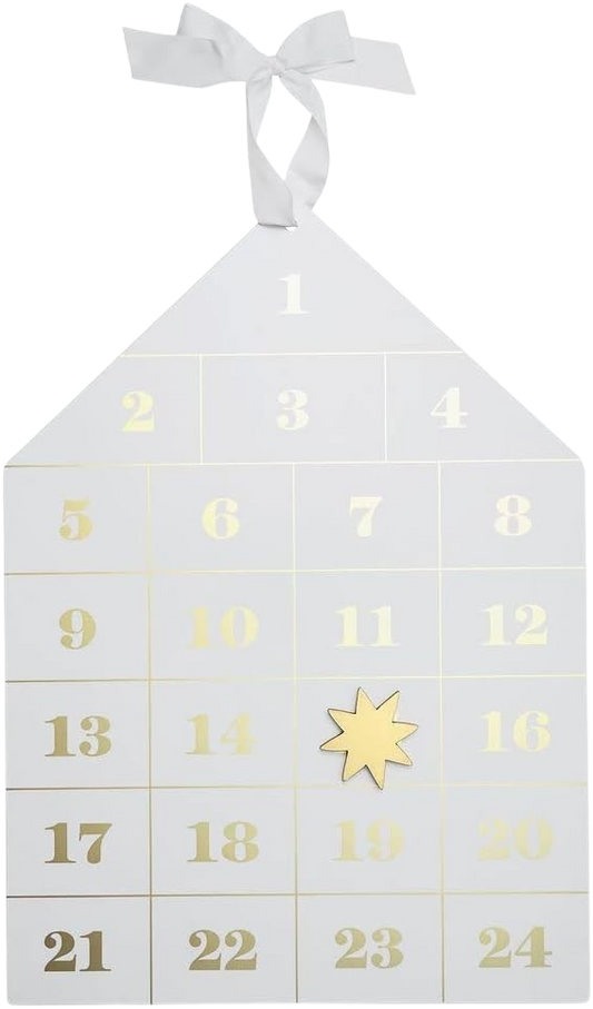 XL Magnetic Advent Calendar - Cream Gold