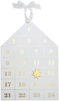 XL Magnetic Advent Calendar - Cream Gold