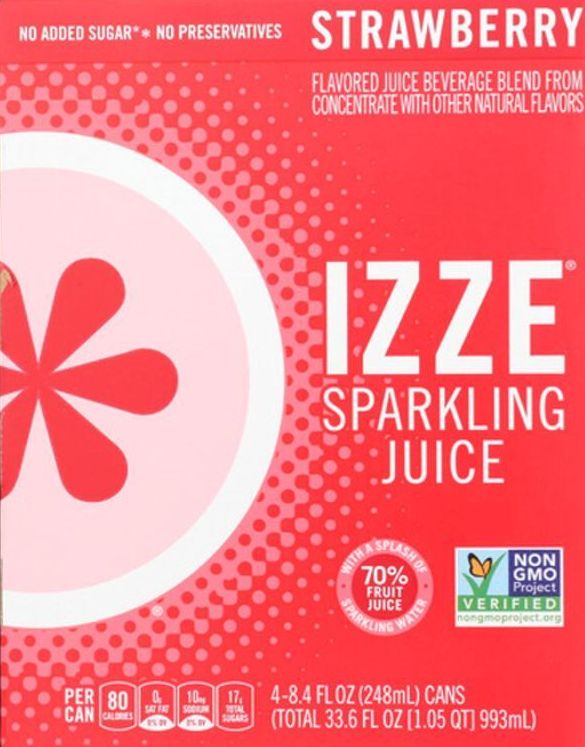 Strawberry Sparkling Juice (4 Pack)