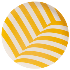 Bamboo Dinner Plate Set in Waves (4 CT)