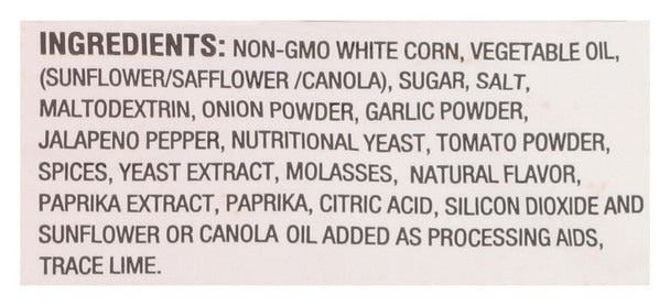 Jalapeno Smokey BBQ Tortilla Chips