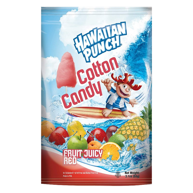 Hawaiian Punch Cotton Candy