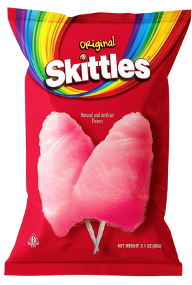 Skittles Cotton Candy