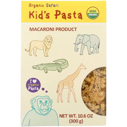 Organic Safari Shapes Kid Pasta